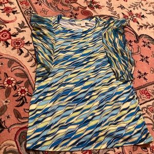 Michael Kors flutter sleeve top